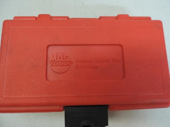 Mac SID13BA impact driver set with case.