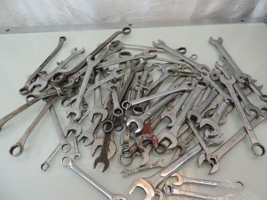 Fractional size wrenches lot. 60plus wrenches.
