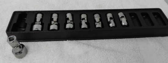 15-6mm Snap On swivel head 1/4" drive sockets.