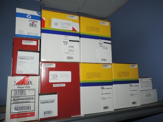 12 Xerox refurbished toner cartridges