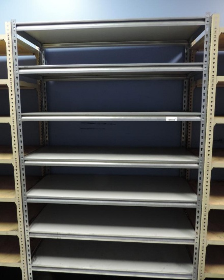 18x48x74" commercial grade shelving units.