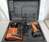 Rigid 12volt drill with charger & case (tested operable).