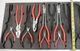 8 Mac tools pliers.