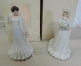 Stephanie Helen &Heather classic brides of the century figurines.