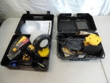 Wagner power painter & Dewalt palm sander with case.