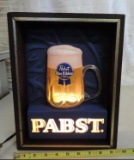 Vintage Pabst bubbling beer sign.