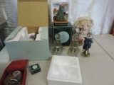 Christmas collectibles lot.