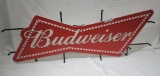 Budweiser sign.