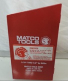 Matco DM2938 drill bit index.