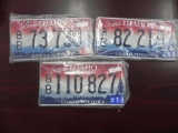 Three Idaho License Plates.