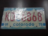 One set 1975 Colorado License Plates.