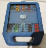 AST 8110 10 piece line disconnect set with case.