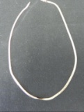 14 Kt. Herringbone necklace.