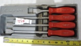 Snap on scraper set.