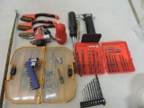 Snap On brushes, Craftsman drill bits and more lot.