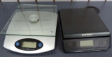 2 untested digital scales.