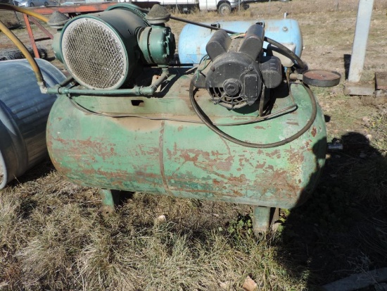 Air compressor with extra tank (untested).
