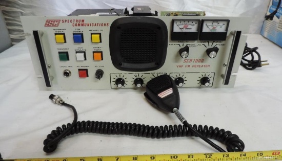 Rare Spectrum communications SCR 1000 VHF FM repeater.