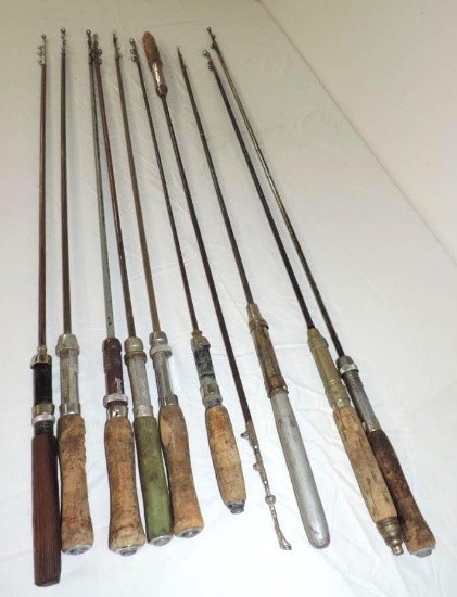 10 early telescoping fishing rods