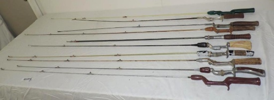 Ten cool 1 piece fishing rods.