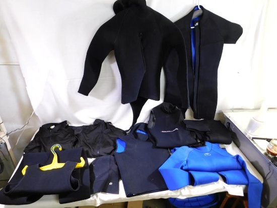 Wetsuits and gear