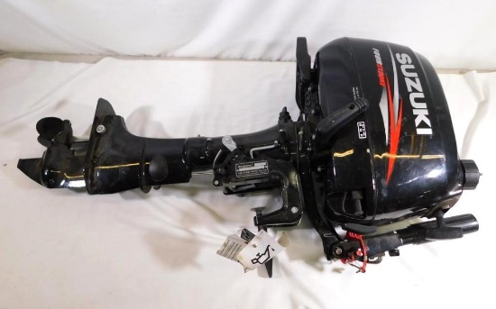 Suzuki 6 HP 4 stroke outboard boat motor