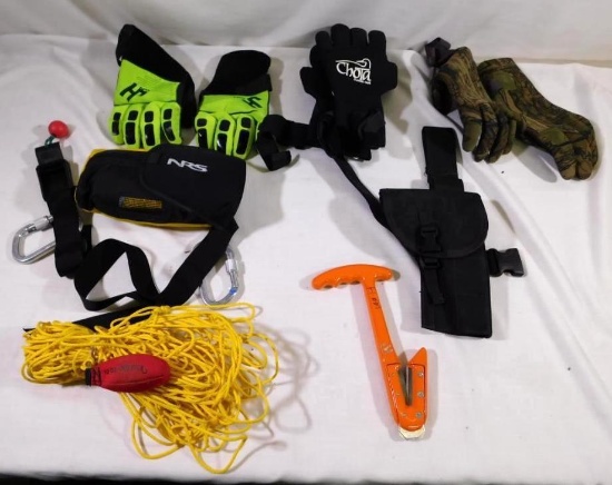 Swiftwater rescue and Navy SEAL rescue gear
