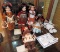 Six Royalton Collection dolls.