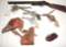 Antique cap guns assortment.