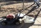 Honda HRX 217 lawnmower with bag.