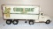 Tonka Green Giant pressed steel truck and trailer.