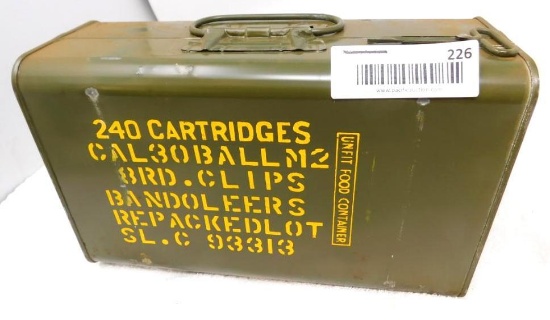 USGI 30-06 ammunition spam can