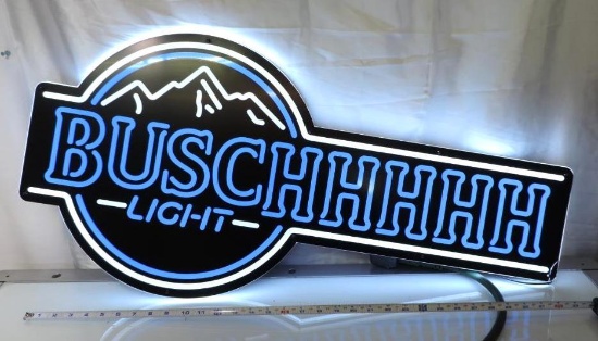 Buschhhhh Light LED Light up sign.
