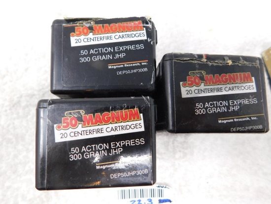 50 AE Magnum Research Desert Eagle Ammunition