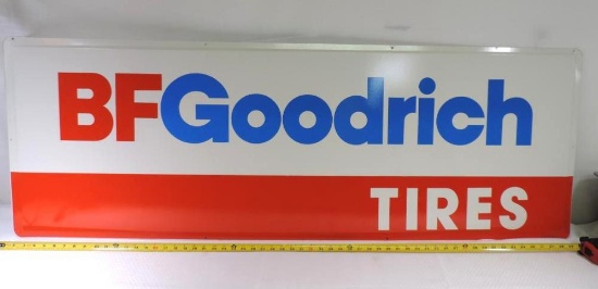 Mint Vintage BF Goodrich Tires metal sign.