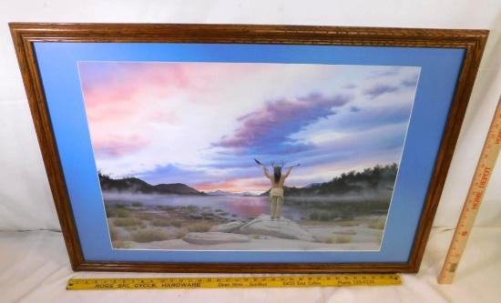 Limited Edition Giclee Sacred Moment by Donald Vann (Cherokee)