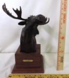 Bronze Bull Moose by Bill Zubko