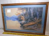 Charles M Russell Limited edition Native print