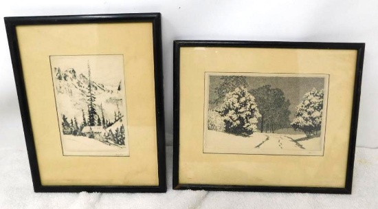 Original Lyman Byxbe Estes Park Colorado artwork