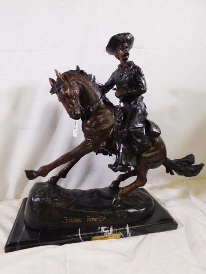 Frederick Remington "Cowboy" Bronze statue