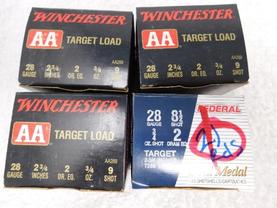 28 gauge shotgun ammunition