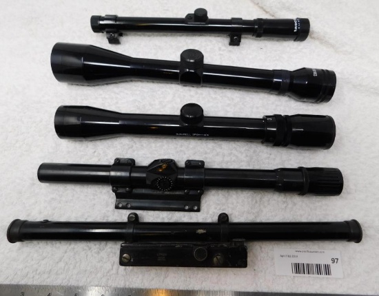 Rifle scope assortment