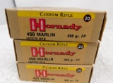 Hornady Custom 450 Marlin ammunition