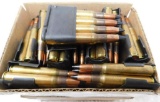 30-06 AP ammunition in M1 Garand en bloc clips