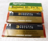 20 gauge shotgun buckshot shotgun ammunition