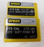 Speer .375 bullets for reloading