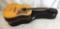 Vintage Kingston guitar with case.