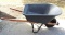 True-Temper hard plastic wheel barrow in good condition.