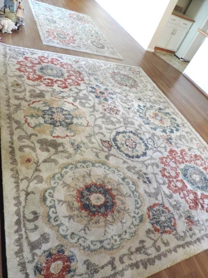 Pair of area rugs.