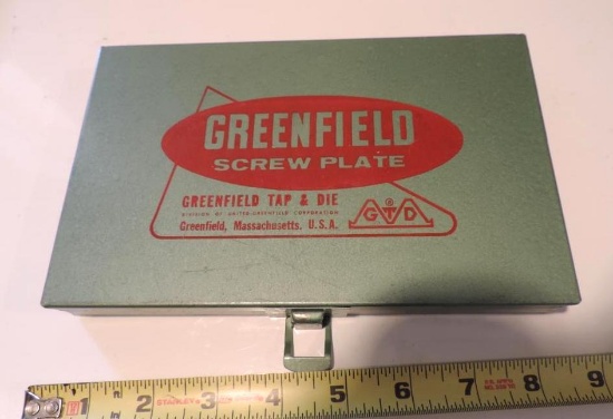 Greenfield screw plate tap and die set.
